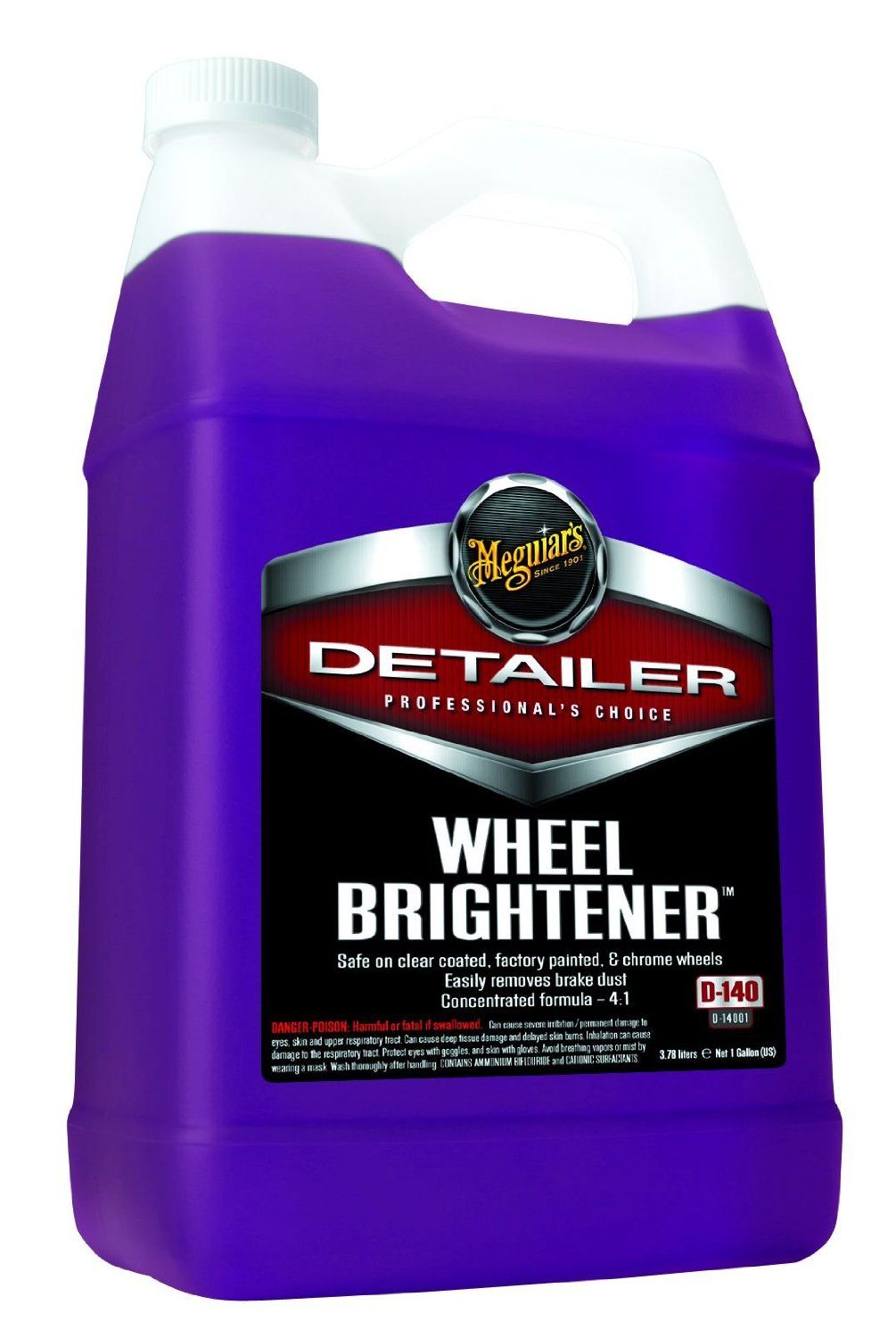 Meguiar's D14001 น้ำยาทำความสะอาดล้อรถ สูตรเข้มข้น 🚗✨