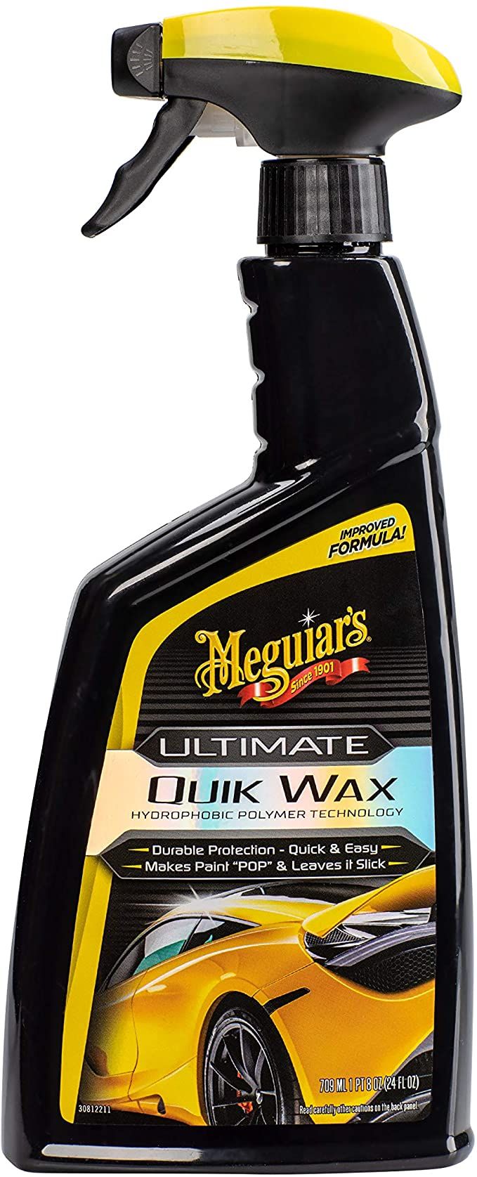 Meguiar's G200924 น้ำยาเคลือบเงารถแบบด่วน อัลติเมท (Ultimate Quik Wax) 🚗✨